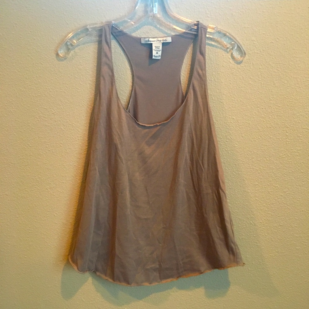Razor back tank top